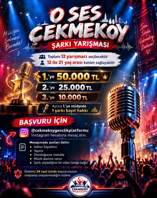 O Ses Çekmeköy başvuruları
